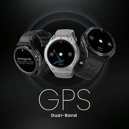 สมาร์ทวอทช์ HIFUTURE ACTIVE มีฟีเจอร์ AI, GPS หน้าจอ AMOLED 1.43 นิ้ว สีเงิน_3
